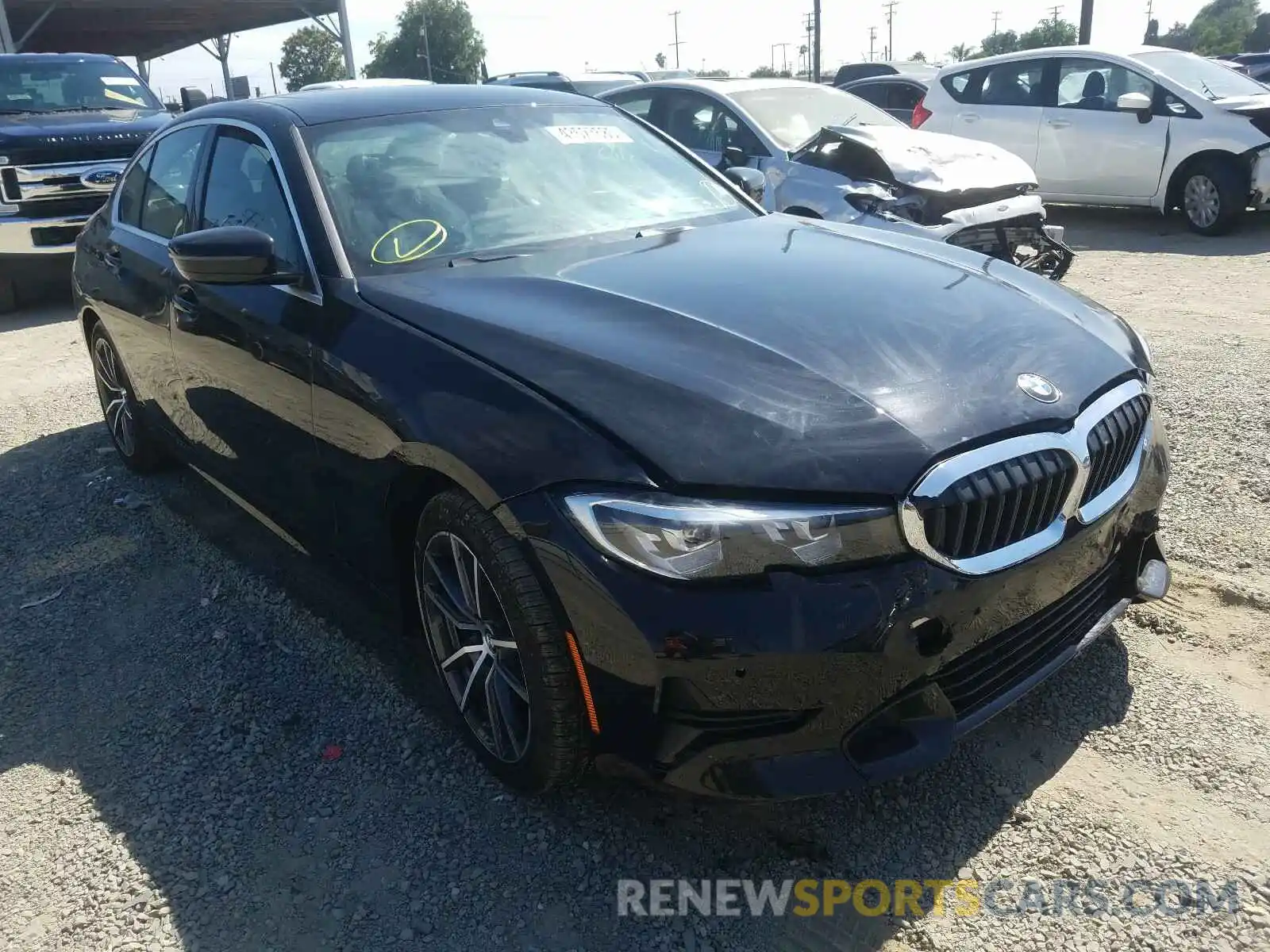 1 Photograph of a damaged car 3MW5R1J04L8B04143 BMW 3 SERIES 2020