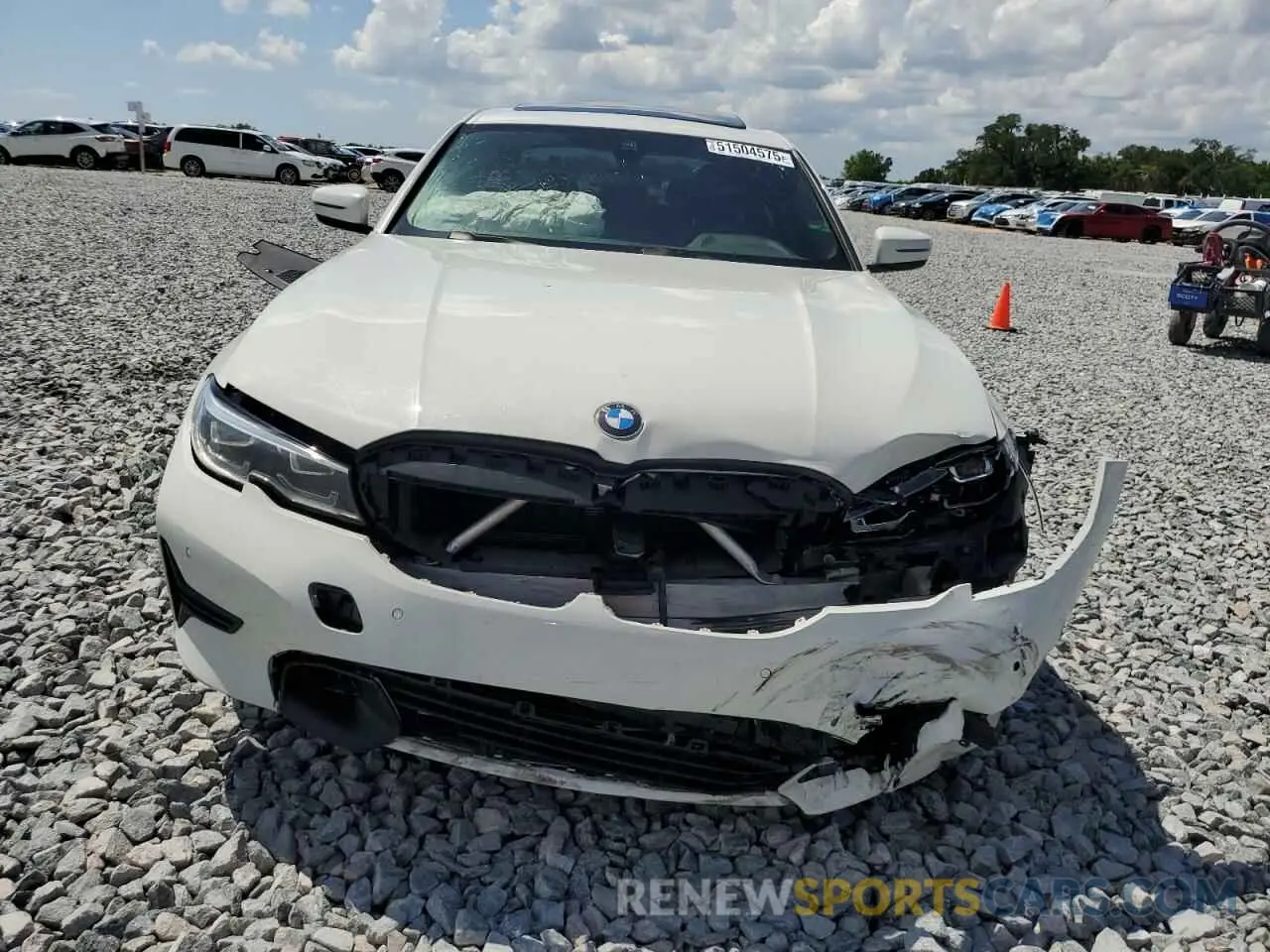 5 Photograph of a damaged car 3MW5R1J04L8B04952 BMW 3 SERIES 2020