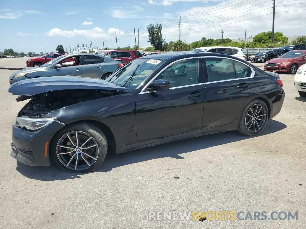 1 Photograph of a damaged car 3MW5R1J04L8B07432 BMW 3 SERIES 2020