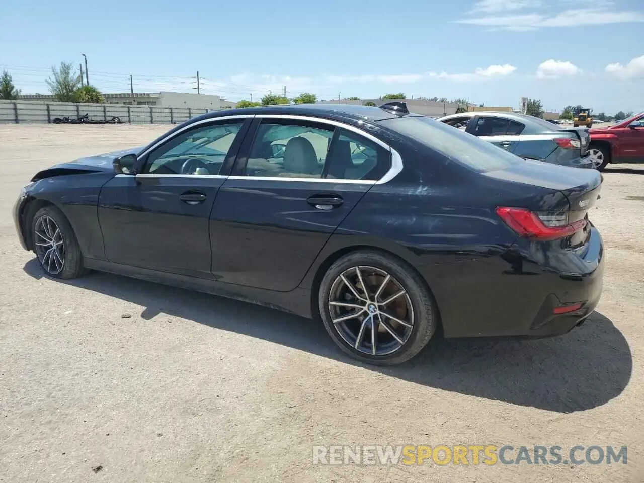 2 Photograph of a damaged car 3MW5R1J04L8B07432 BMW 3 SERIES 2020