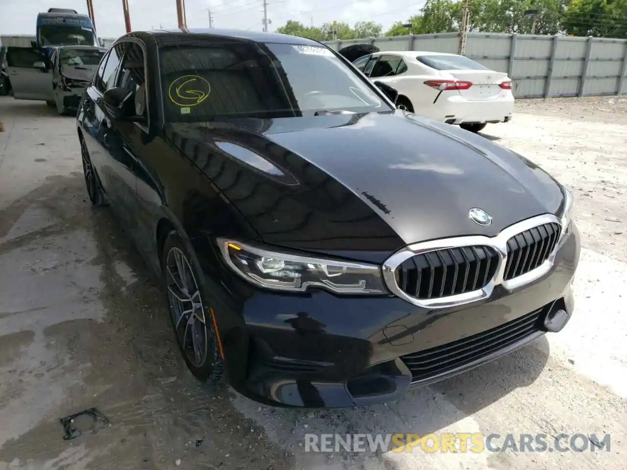 1 Photograph of a damaged car 3MW5R1J04L8B11058 BMW 3 SERIES 2020