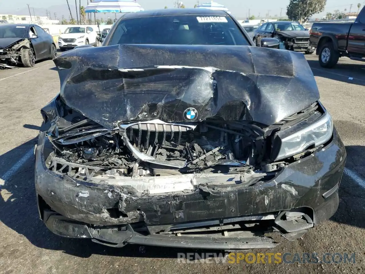 5 Photograph of a damaged car 3MW5R1J04L8B11626 BMW 3 SERIES 2020