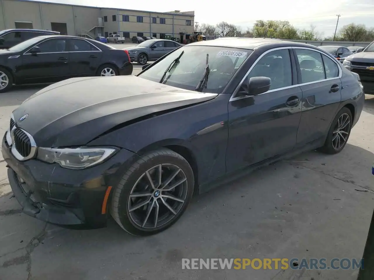 1 Photograph of a damaged car 3MW5R1J04L8B16244 BMW 3 SERIES 2020