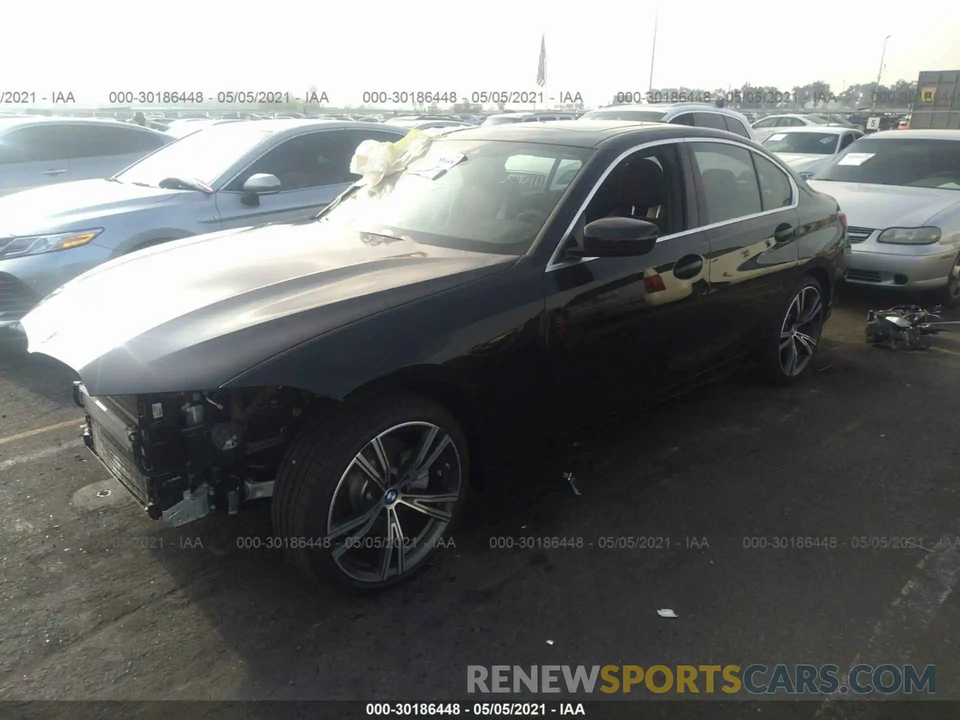 2 Photograph of a damaged car 3MW5R1J04L8B20133 BMW 3 SERIES 2020