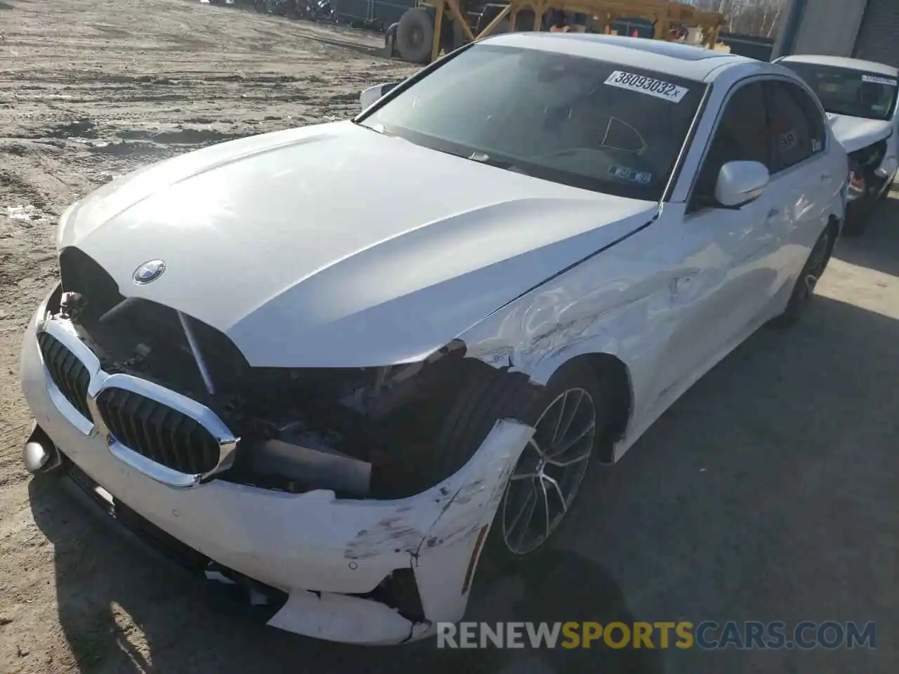 2 Photograph of a damaged car 3MW5R1J04L8B22402 BMW 3 SERIES 2020