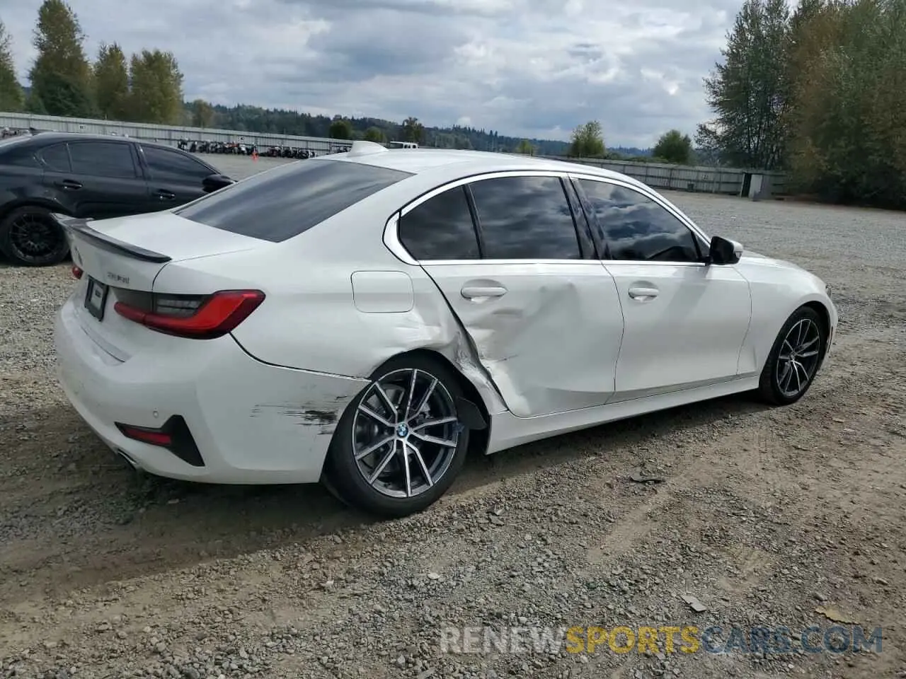 3 Photograph of a damaged car 3MW5R1J04L8B24506 BMW 3 SERIES 2020