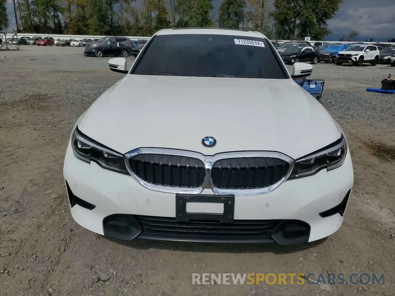 5 Photograph of a damaged car 3MW5R1J04L8B24506 BMW 3 SERIES 2020