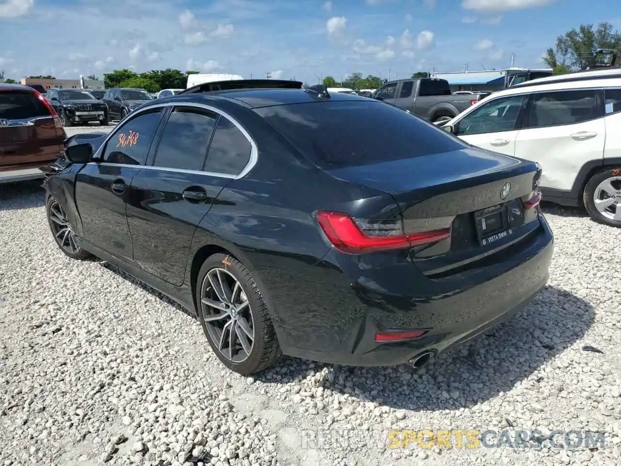 3 Photograph of a damaged car 3MW5R1J04L8B34145 BMW 3 SERIES 2020