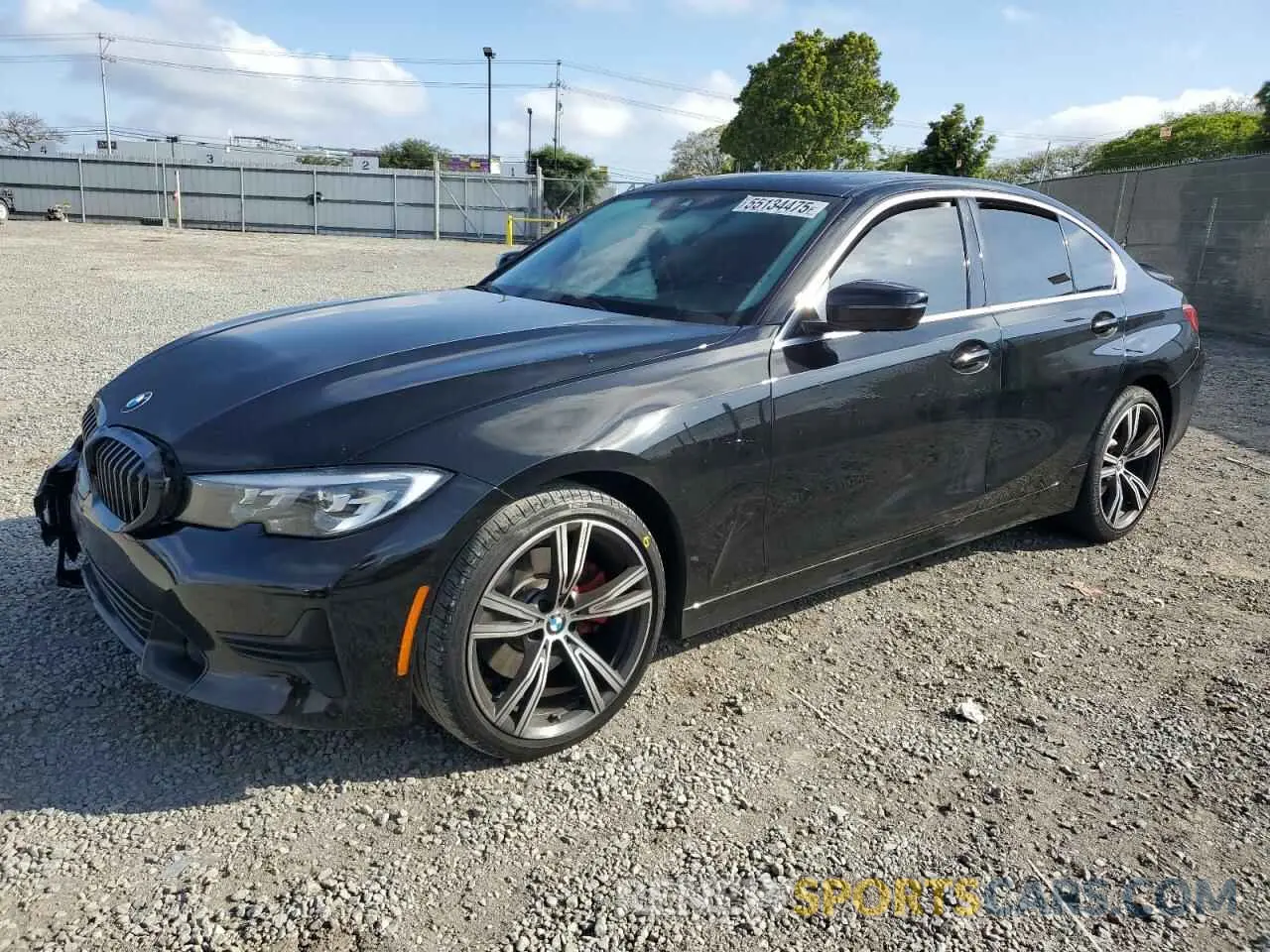1 Photograph of a damaged car 3MW5R1J04L8B35196 BMW 3 SERIES 2020