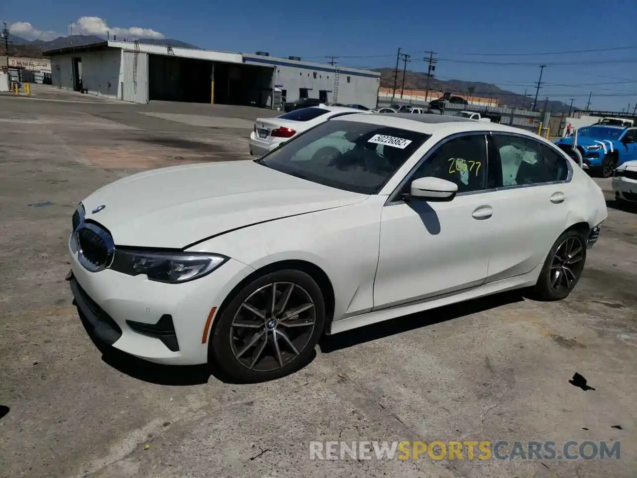 2 Photograph of a damaged car 3MW5R1J04L8B46487 BMW 3 SERIES 2020