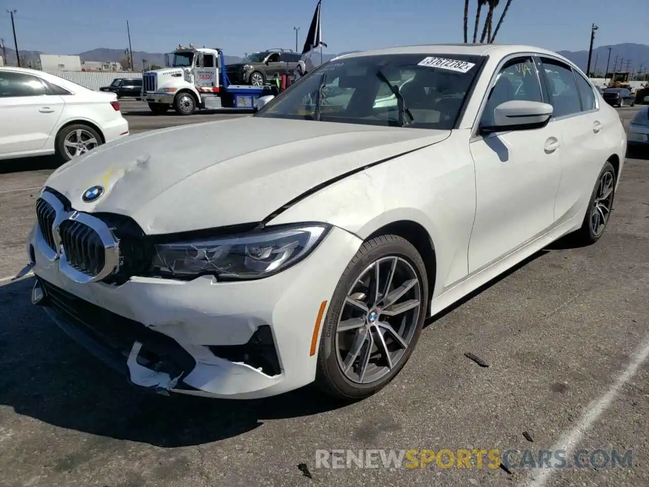 2 Photograph of a damaged car 3MW5R1J05L8B06855 BMW 3 SERIES 2020