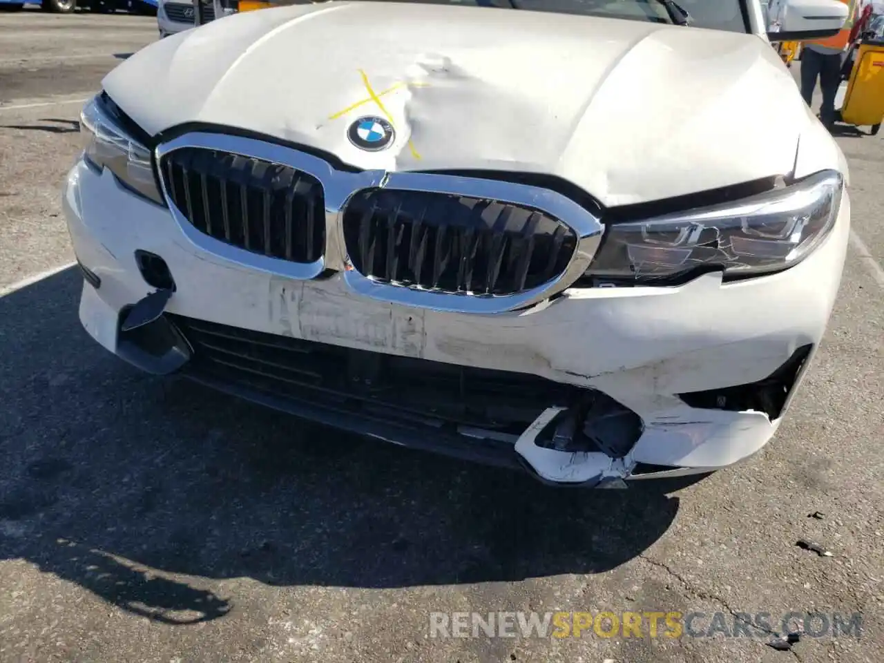 9 Photograph of a damaged car 3MW5R1J05L8B06855 BMW 3 SERIES 2020