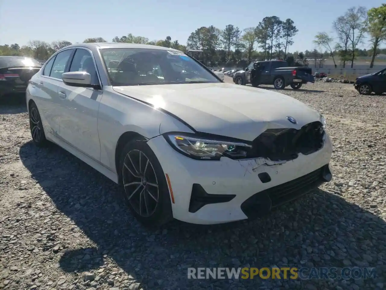 1 Photograph of a damaged car 3MW5R1J05L8B07570 BMW 3 SERIES 2020