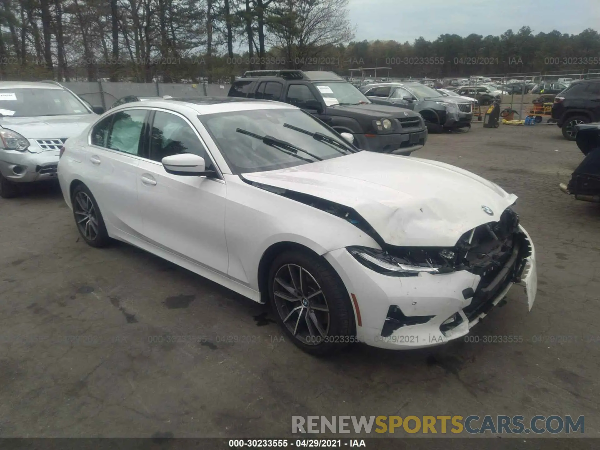 1 Photograph of a damaged car 3MW5R1J05L8B07679 BMW 3 SERIES 2020