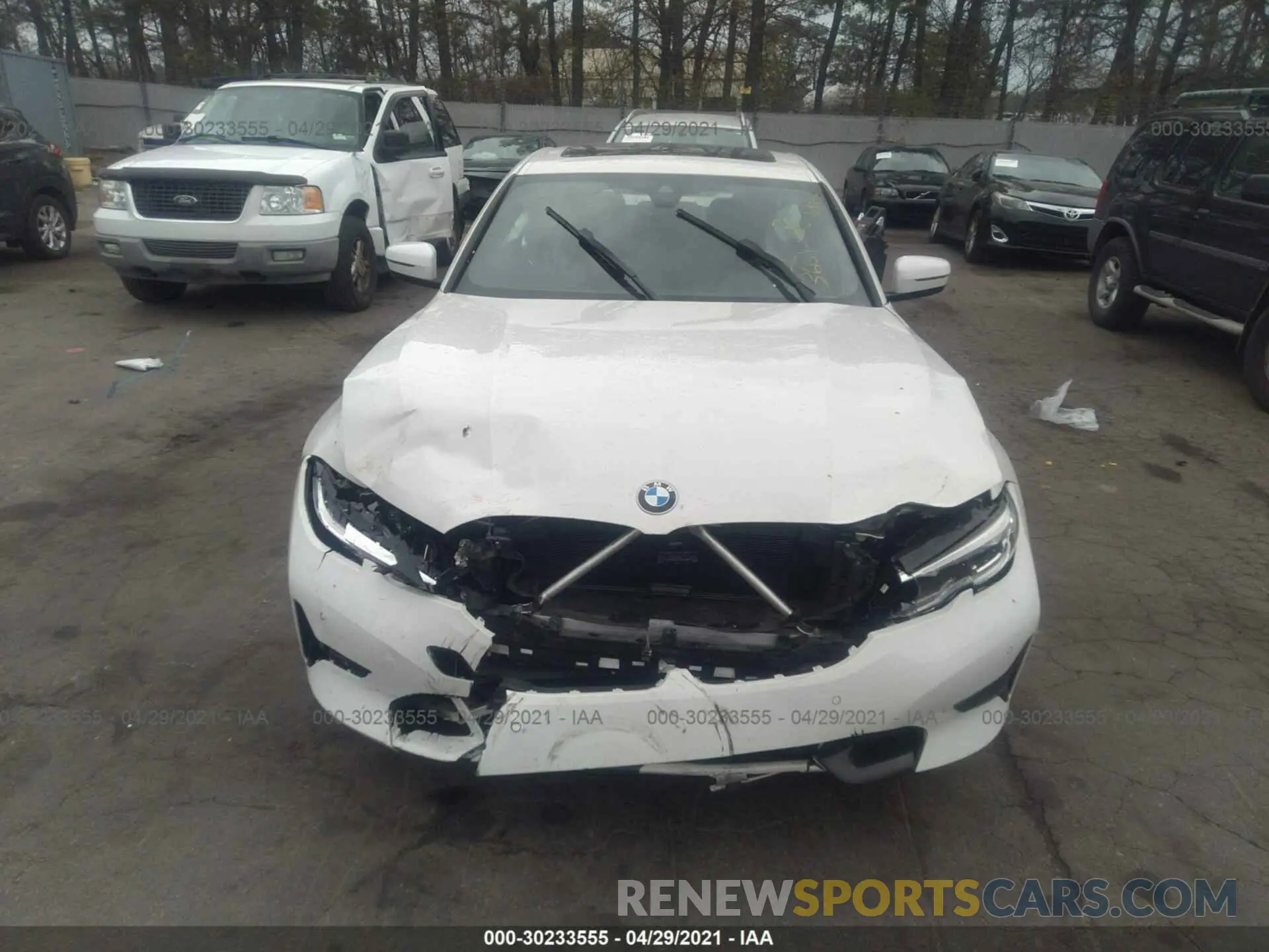 6 Photograph of a damaged car 3MW5R1J05L8B07679 BMW 3 SERIES 2020