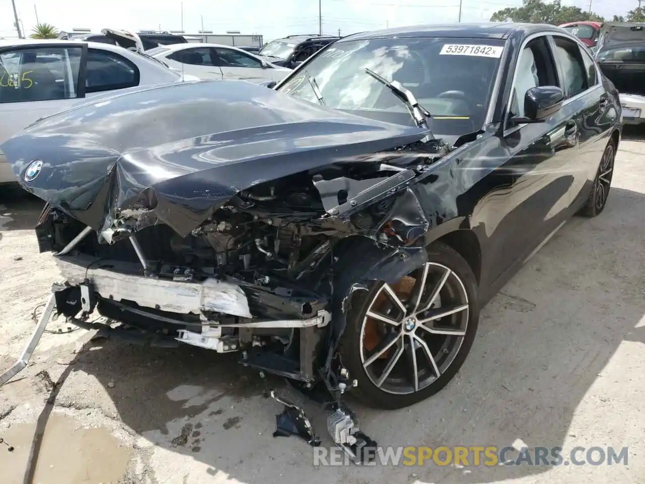 2 Photograph of a damaged car 3MW5R1J05L8B22666 BMW 3 SERIES 2020