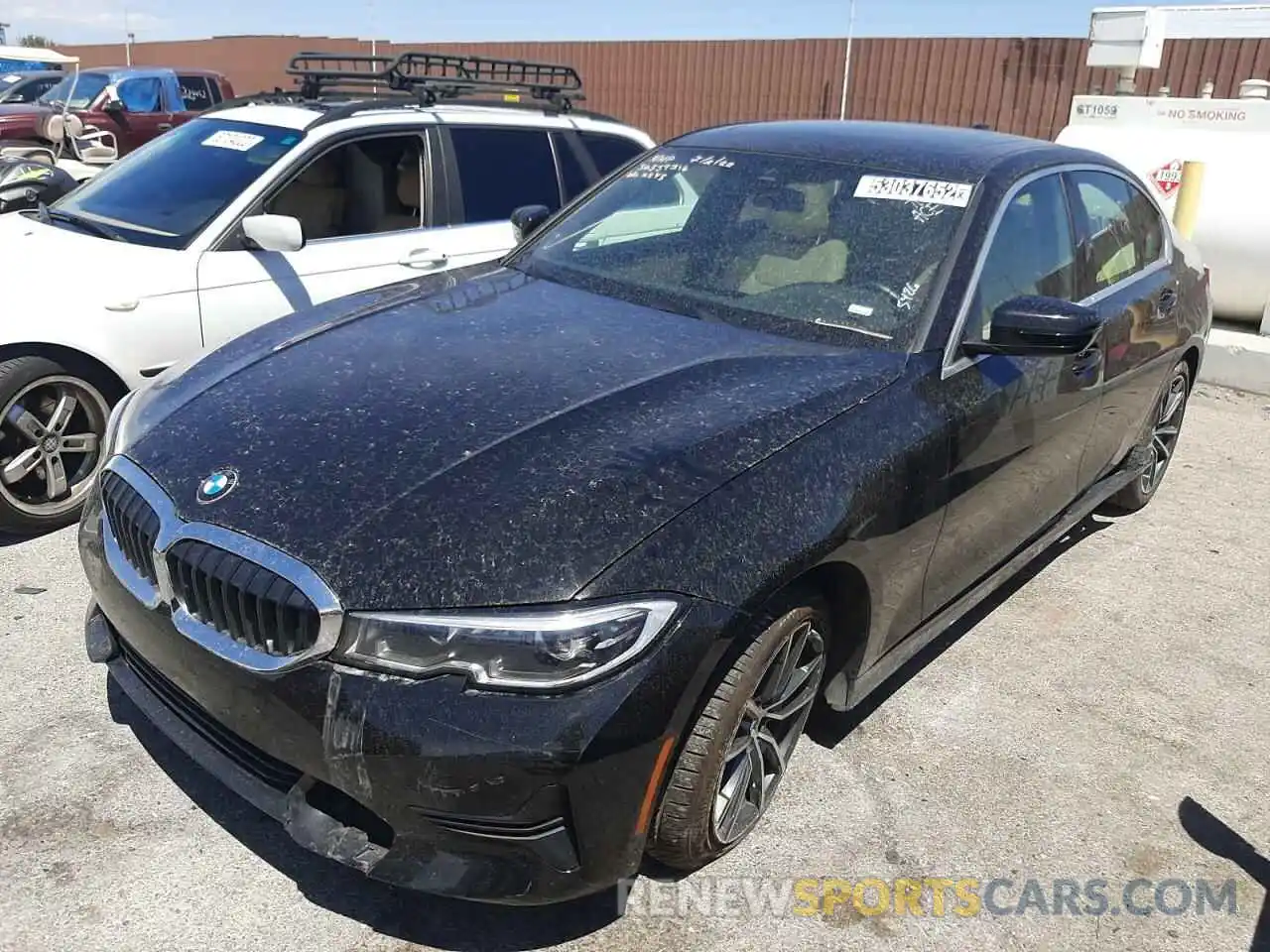 2 Photograph of a damaged car 3MW5R1J05L8B23249 BMW 3 SERIES 2020