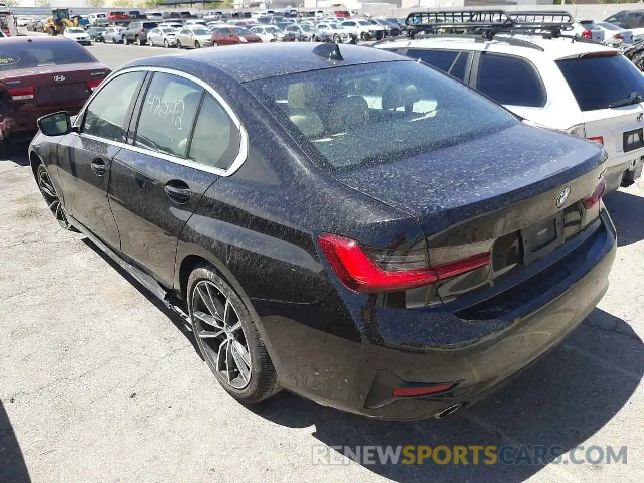 3 Photograph of a damaged car 3MW5R1J05L8B23249 BMW 3 SERIES 2020