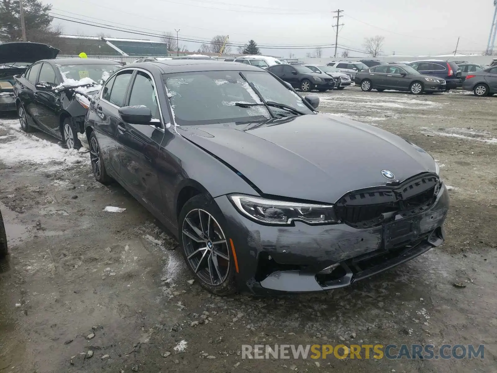 1 Photograph of a damaged car 3MW5R1J05L8B23378 BMW 3 SERIES 2020