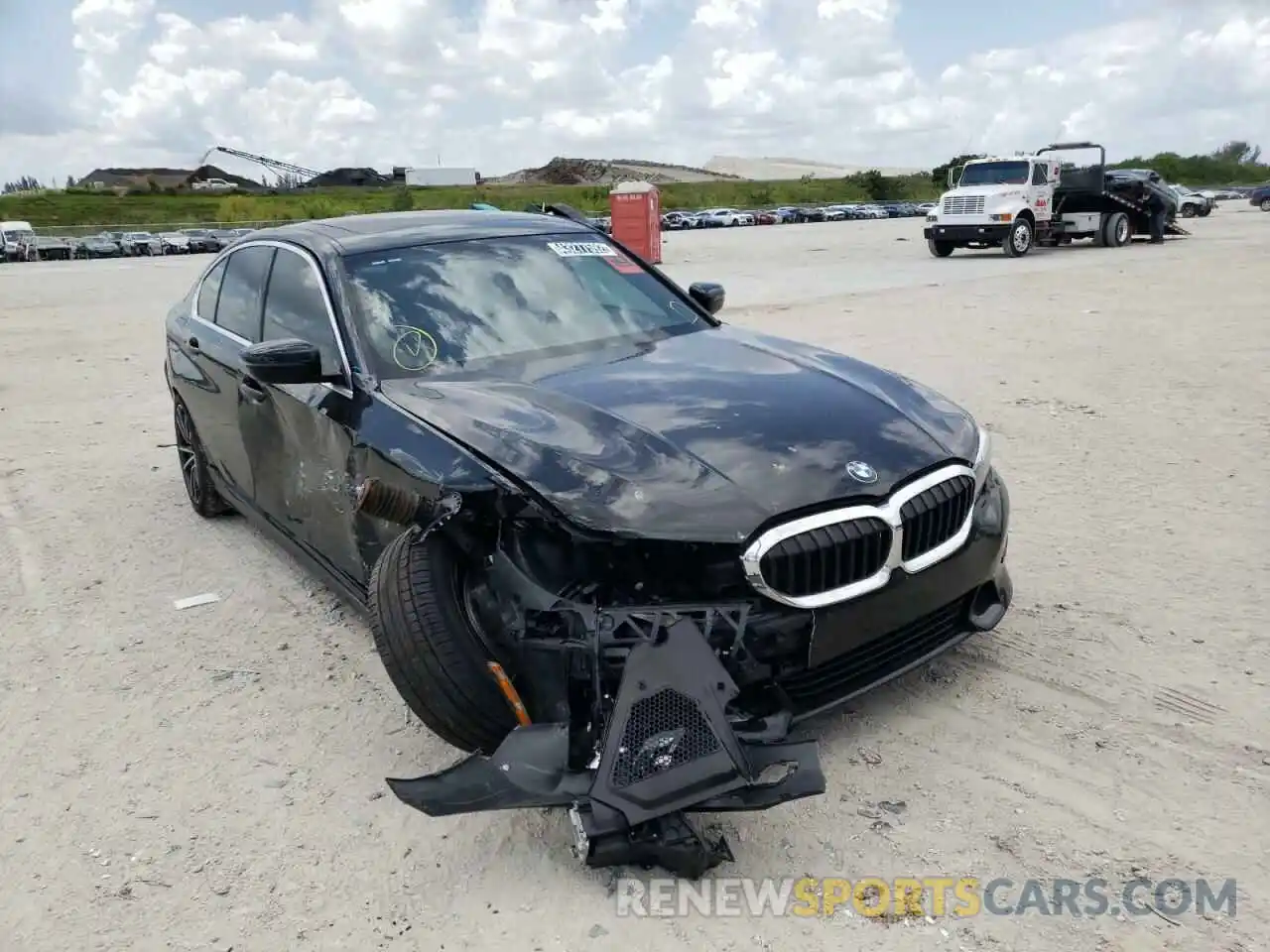 1 Photograph of a damaged car 3MW5R1J05L8B30170 BMW 3 SERIES 2020