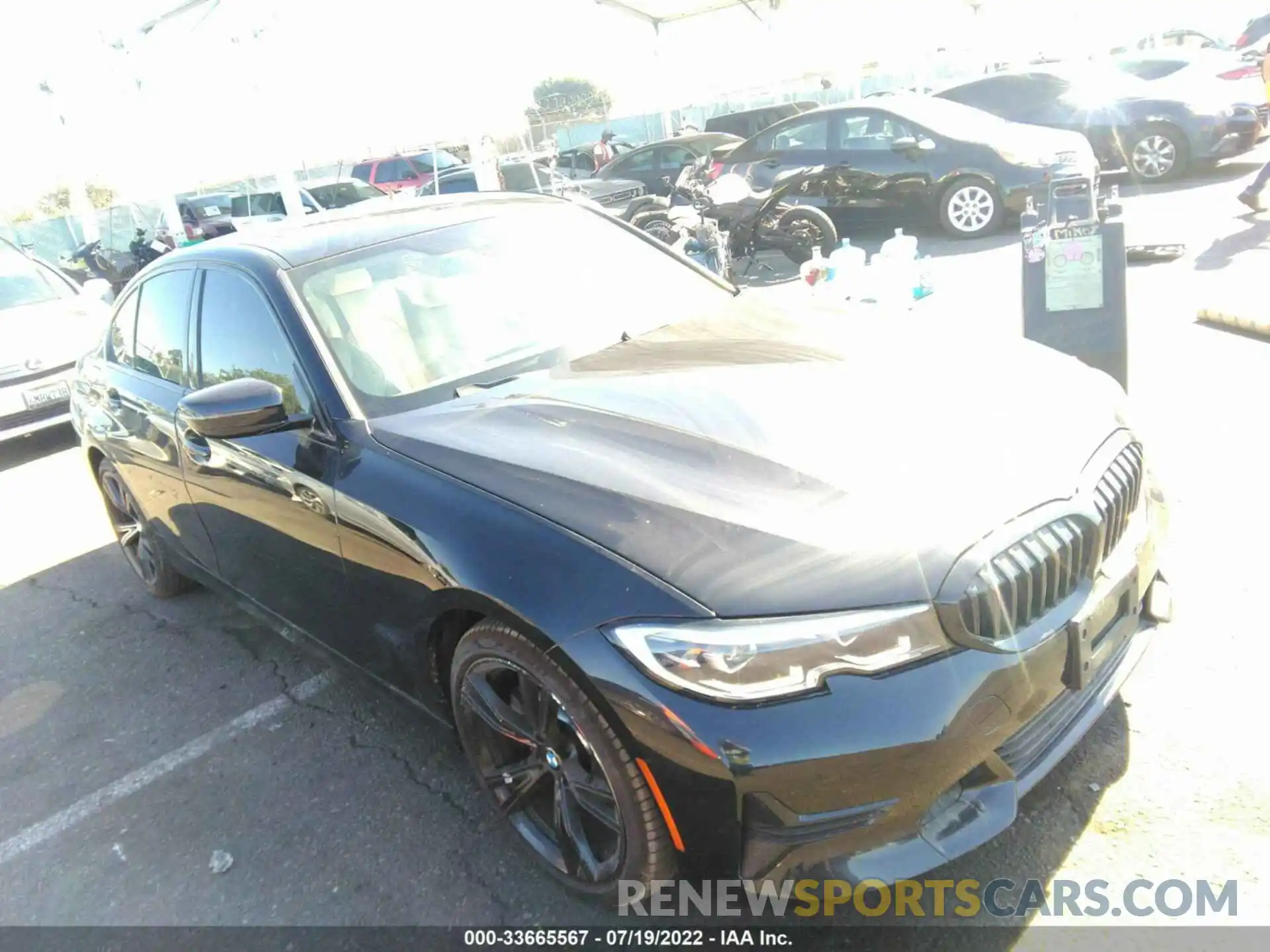 1 Photograph of a damaged car 3MW5R1J05L8B35532 BMW 3 SERIES 2020