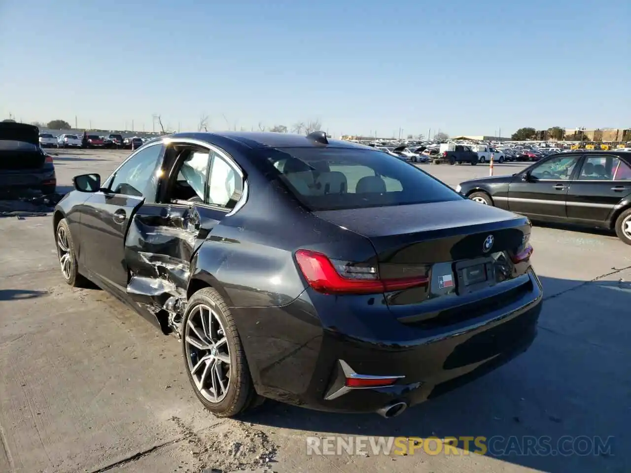 3 Photograph of a damaged car 3MW5R1J05L8B37751 BMW 3 SERIES 2020