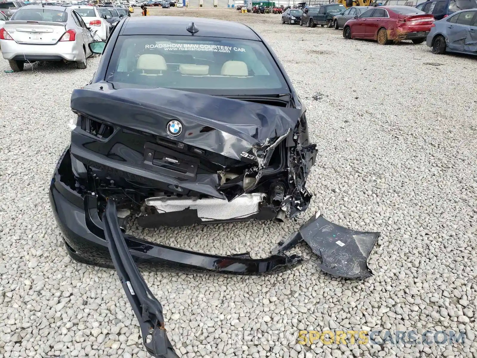 9 Photograph of a damaged car 3MW5R1J05L8B42898 BMW 3 SERIES 2020