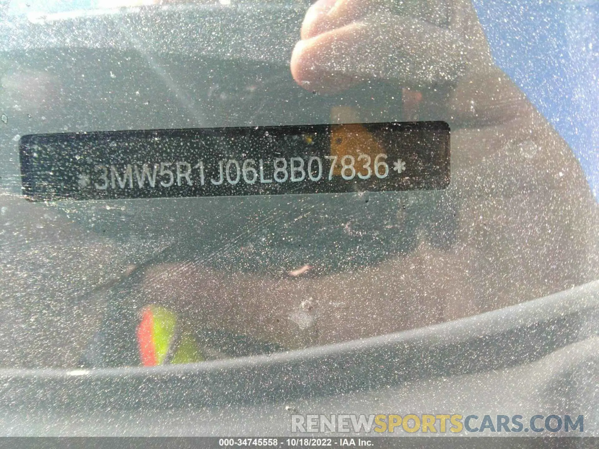 9 Photograph of a damaged car 3MW5R1J06L8B07836 BMW 3 SERIES 2020