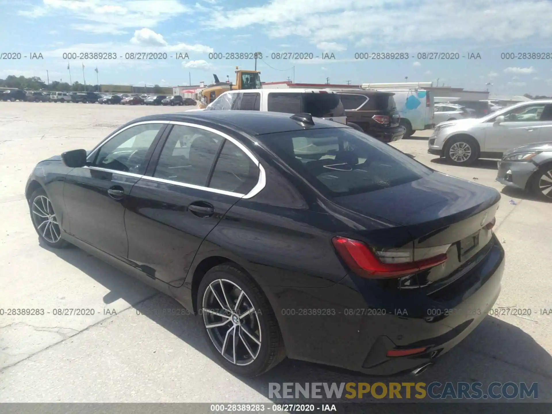 3 Photograph of a damaged car 3MW5R1J06L8B08405 BMW 3 SERIES 2020