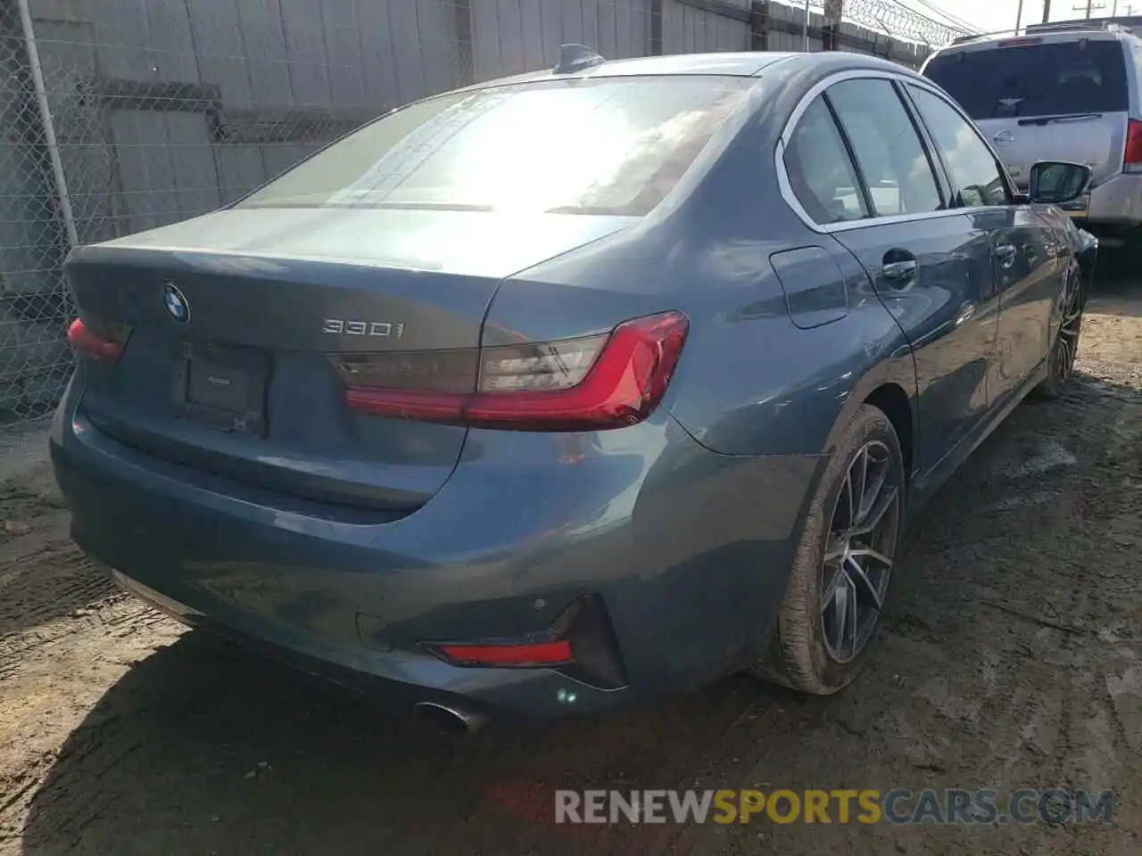 4 Photograph of a damaged car 3MW5R1J06L8B21378 BMW 3 SERIES 2020