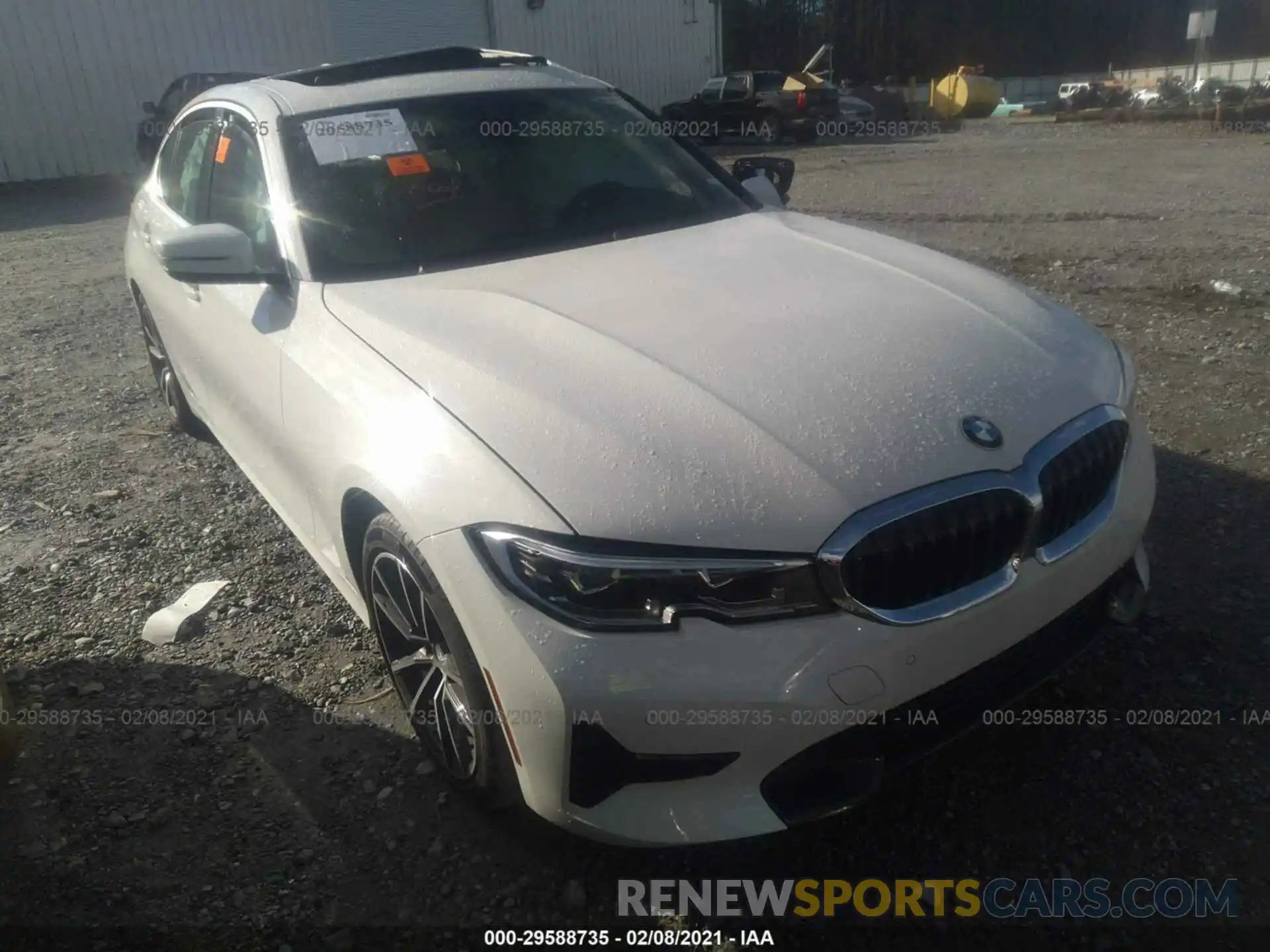 1 Photograph of a damaged car 3MW5R1J06L8B23518 BMW 3 SERIES 2020