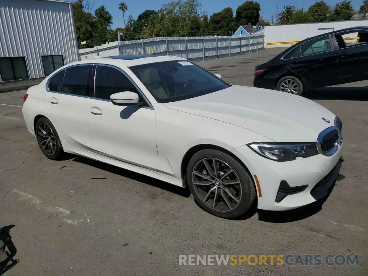 4 Photograph of a damaged car 3MW5R1J06L8B28296 BMW 3 SERIES 2020