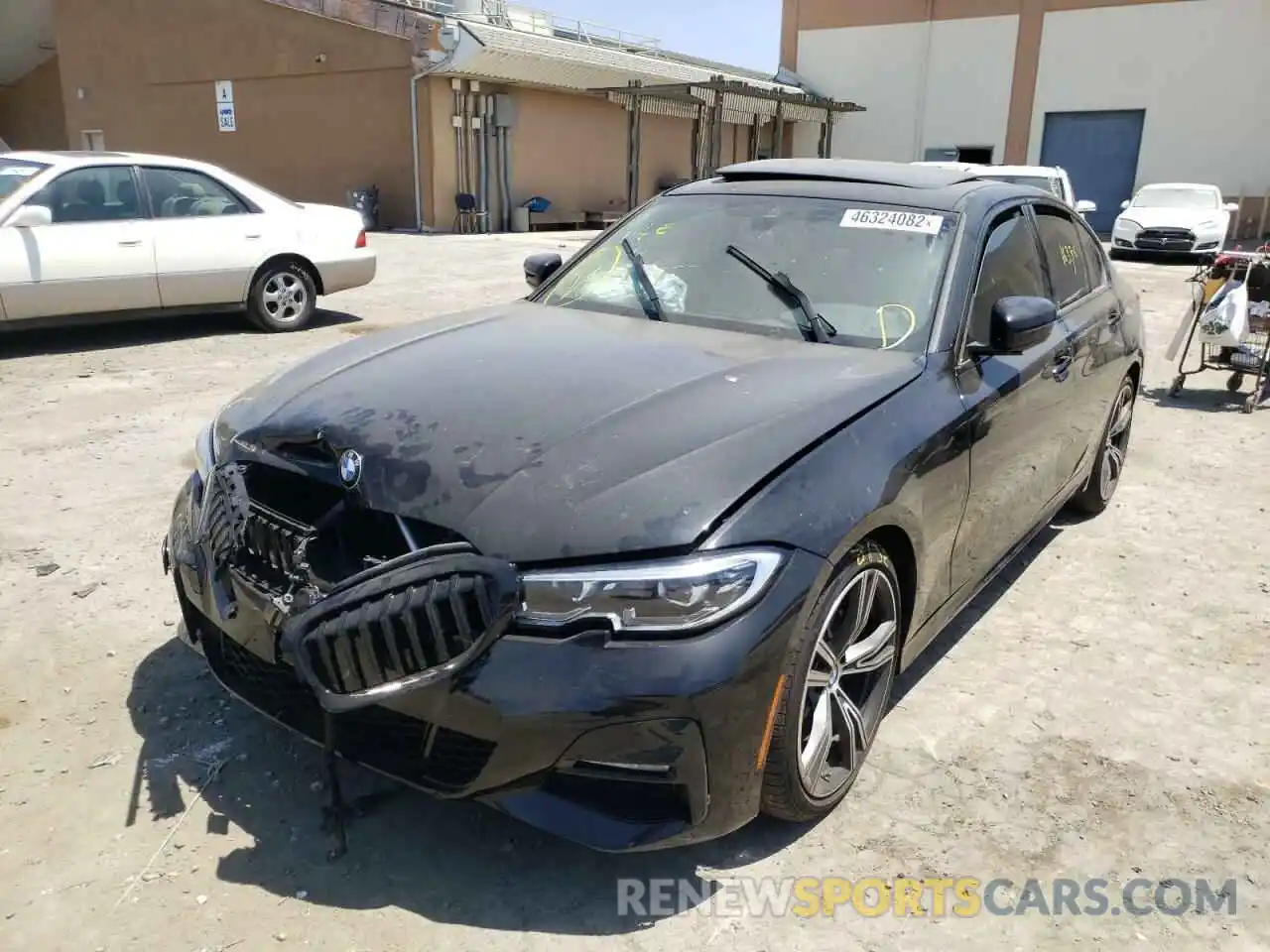 2 Photograph of a damaged car 3MW5R1J06L8B30842 BMW 3 SERIES 2020