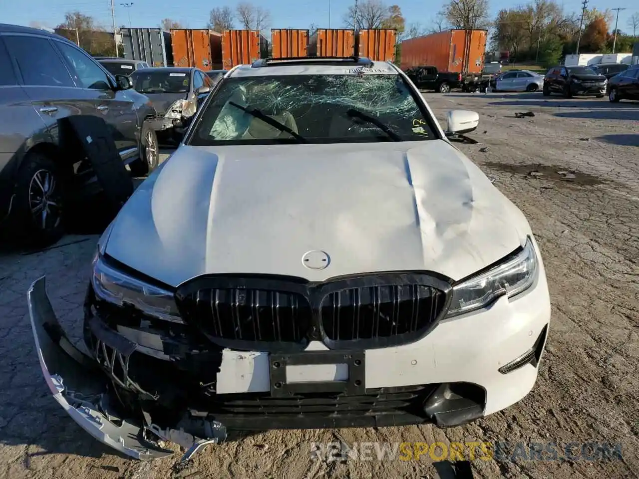 5 Photograph of a damaged car 3MW5R1J06L8B32476 BMW 3 SERIES 2020