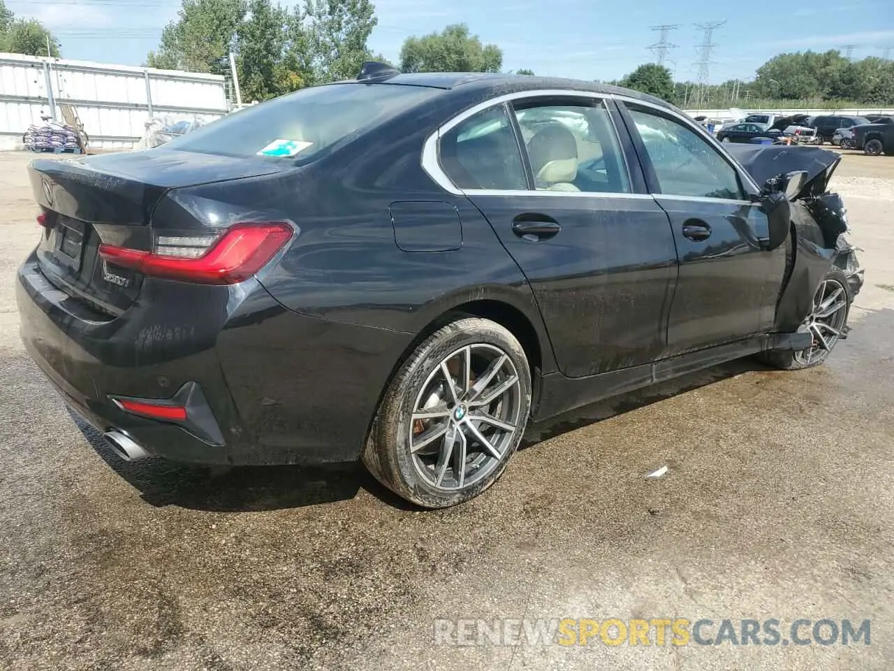 3 Photograph of a damaged car 3MW5R1J07L8B07473 BMW 3 SERIES 2020