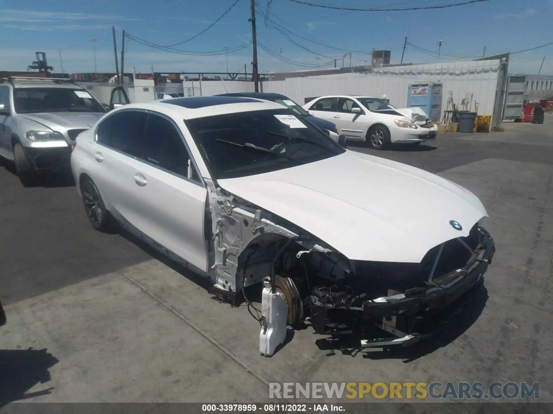 1 Photograph of a damaged car 3MW5R1J07L8B07764 BMW 3 SERIES 2020