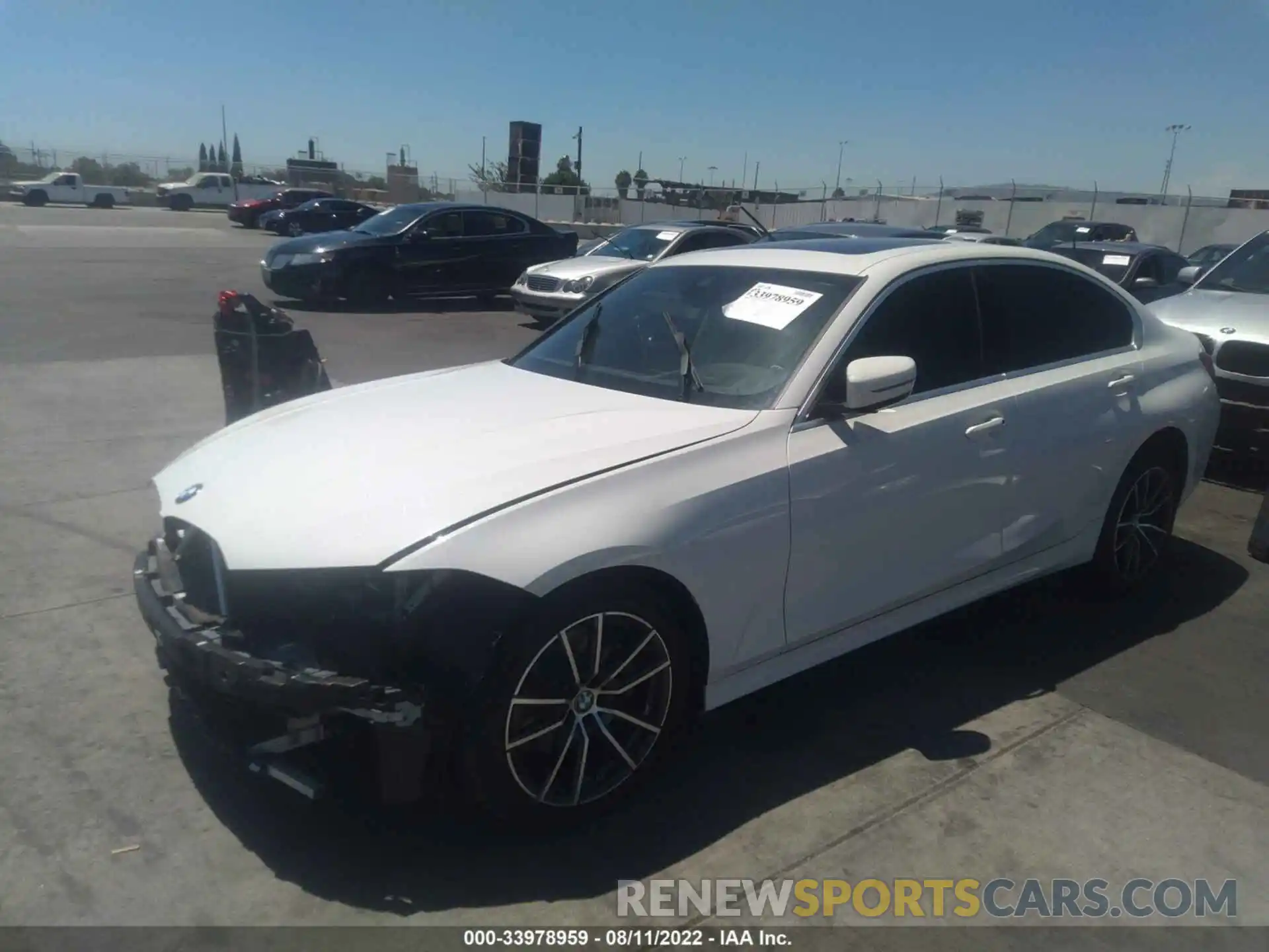 2 Photograph of a damaged car 3MW5R1J07L8B07764 BMW 3 SERIES 2020