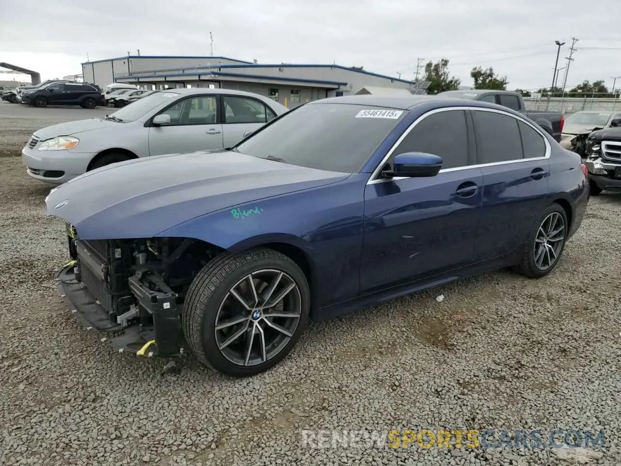 1 Photograph of a damaged car 3MW5R1J07L8B14133 BMW 3 SERIES 2020
