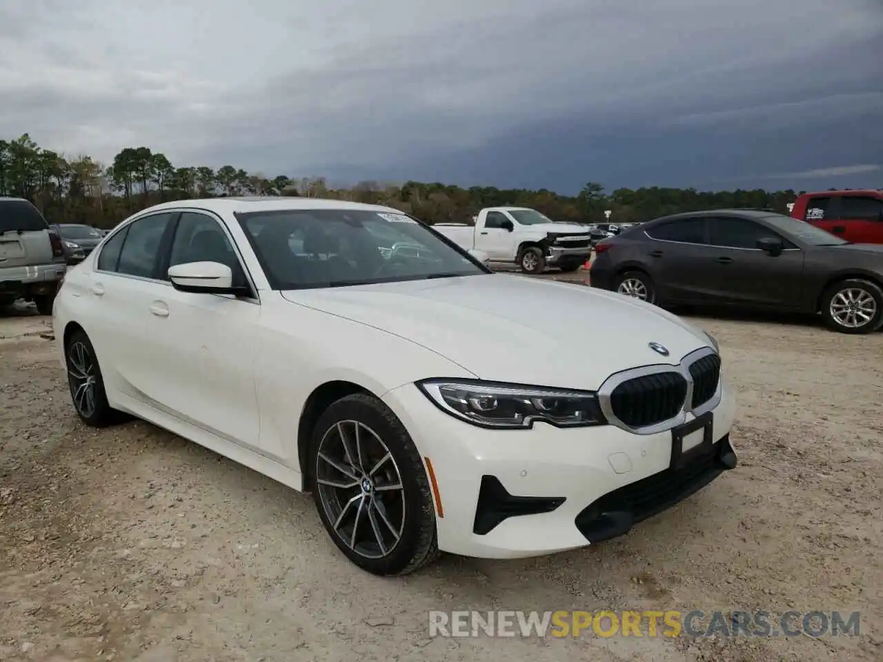 1 Photograph of a damaged car 3MW5R1J07L8B17436 BMW 3 SERIES 2020