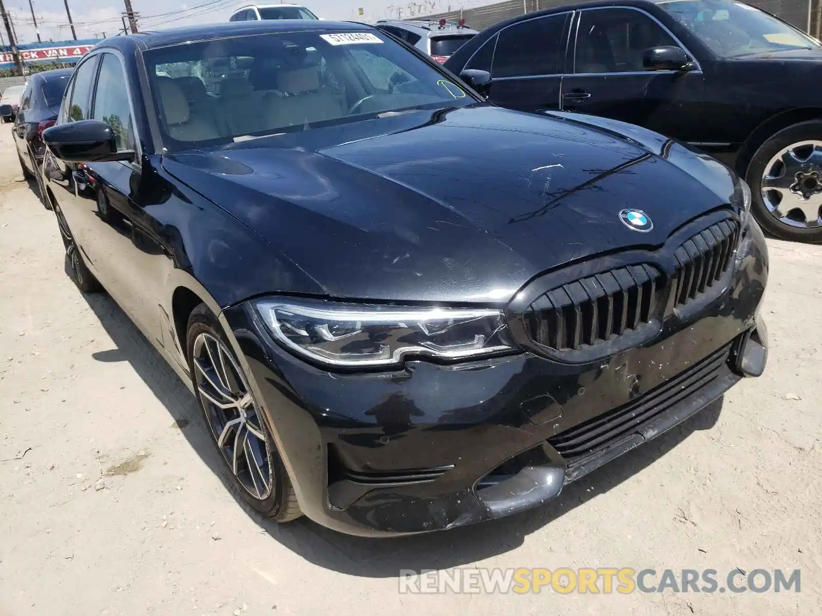 1 Photograph of a damaged car 3MW5R1J07L8B20613 BMW 3 SERIES 2020