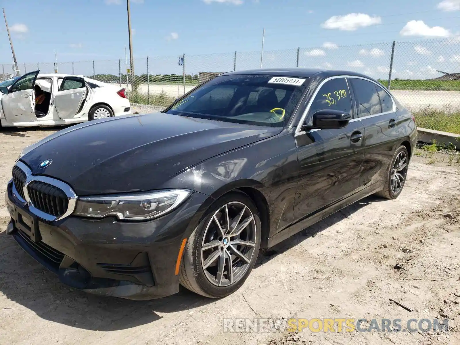 2 Photograph of a damaged car 3MW5R1J07L8B20871 BMW 3 SERIES 2020