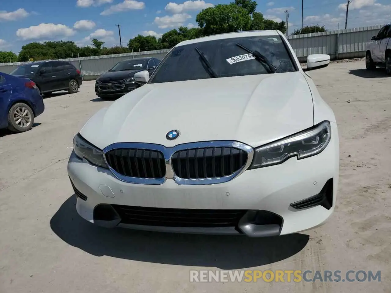 5 Photograph of a damaged car 3MW5R1J07L8B21647 BMW 3 SERIES 2020