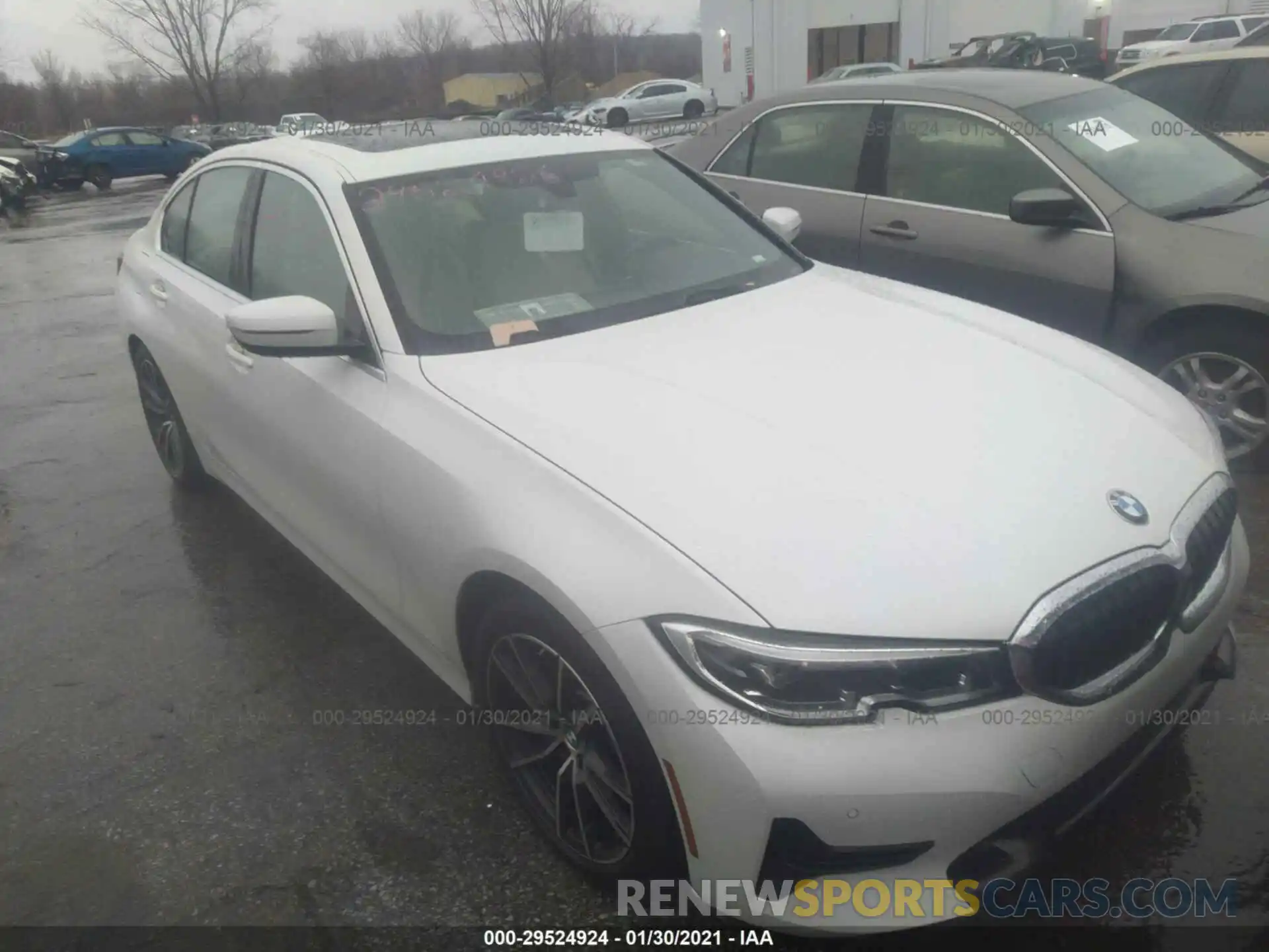 1 Photograph of a damaged car 3MW5R1J07L8B21714 BMW 3 SERIES 2020