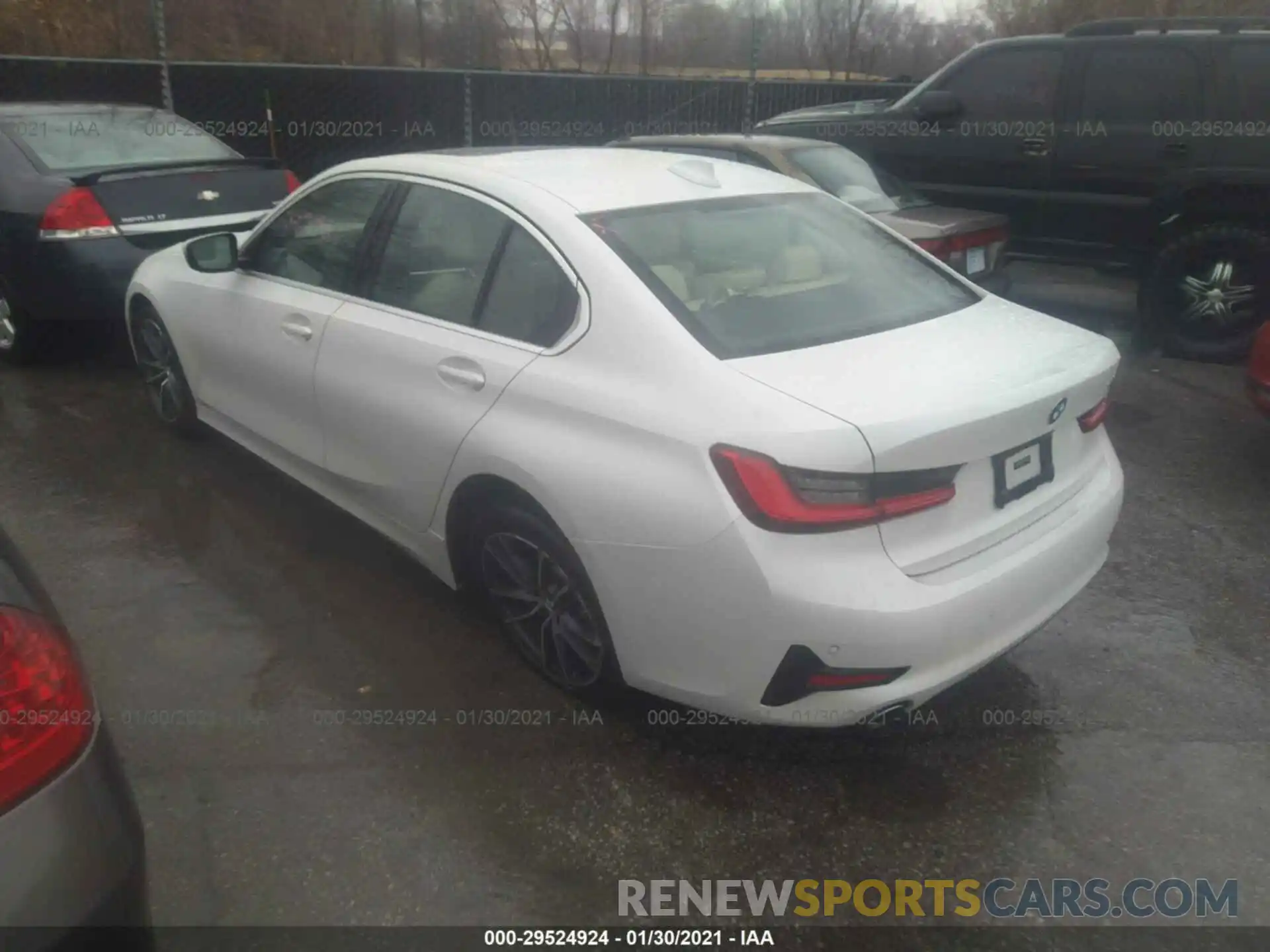 3 Photograph of a damaged car 3MW5R1J07L8B21714 BMW 3 SERIES 2020