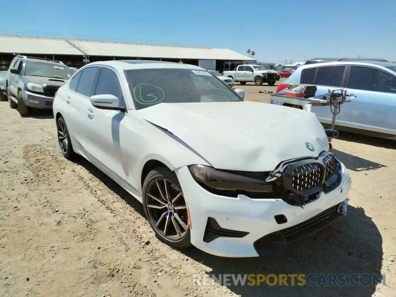 1 Photograph of a damaged car 3MW5R1J08L8B04467 BMW 3 SERIES 2020