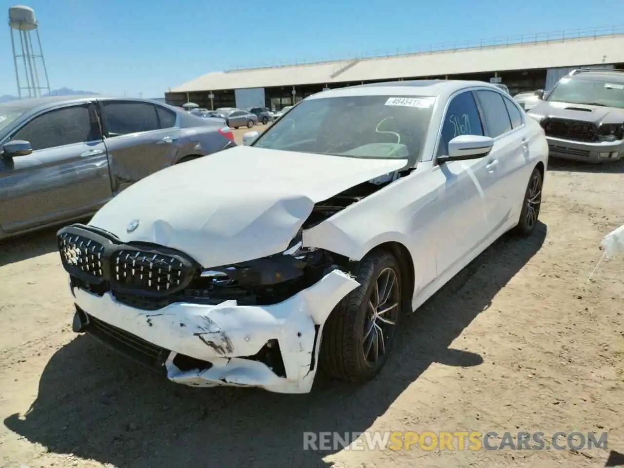 2 Photograph of a damaged car 3MW5R1J08L8B04467 BMW 3 SERIES 2020