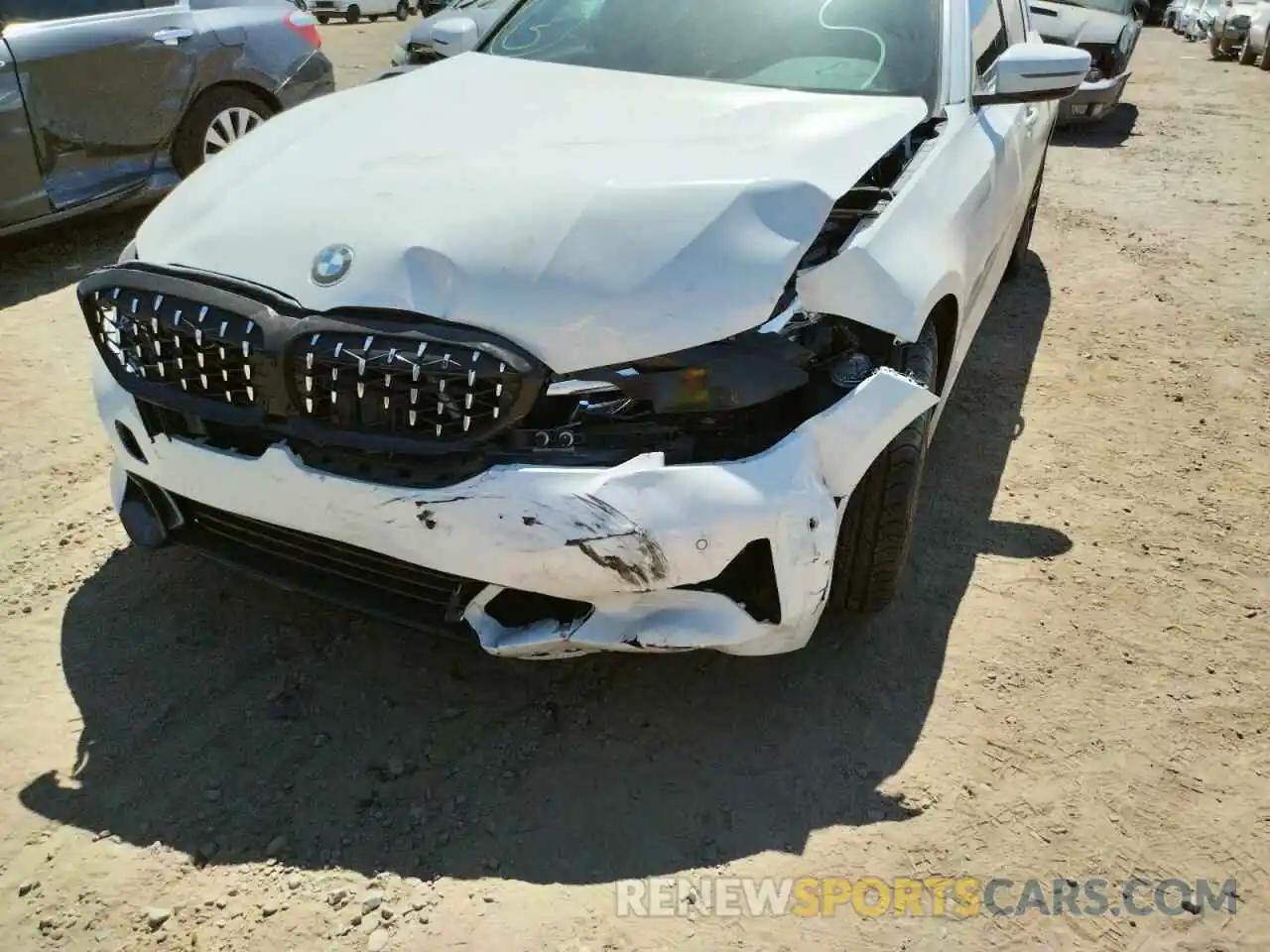 9 Photograph of a damaged car 3MW5R1J08L8B04467 BMW 3 SERIES 2020