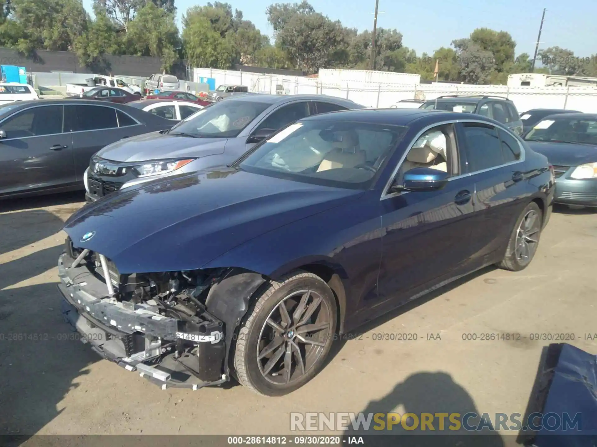 2 Photograph of a damaged car 3MW5R1J08L8B04517 BMW 3 SERIES 2020