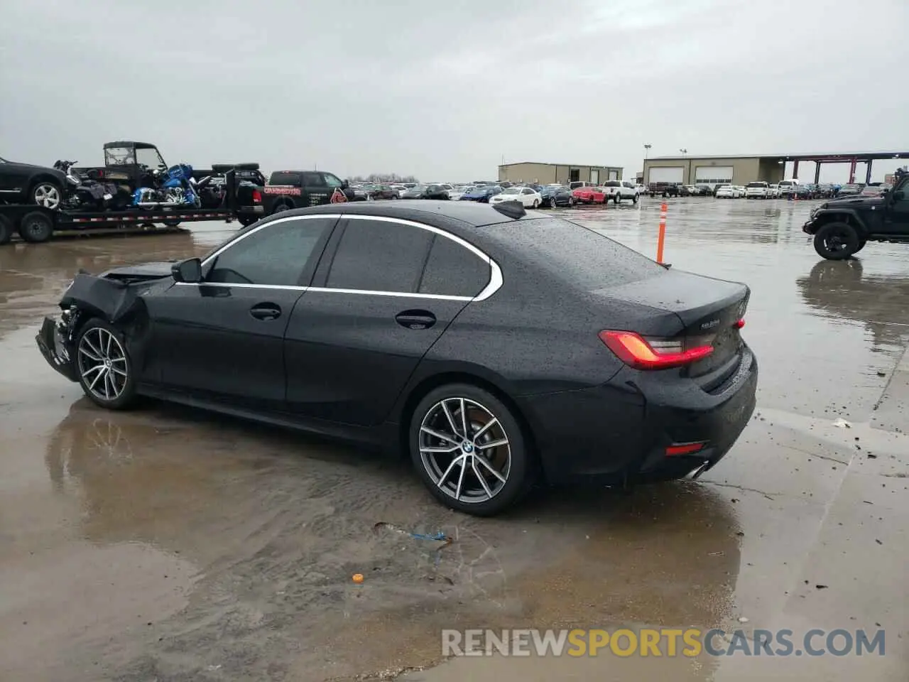 2 Photograph of a damaged car 3MW5R1J08L8B05599 BMW 3 SERIES 2020