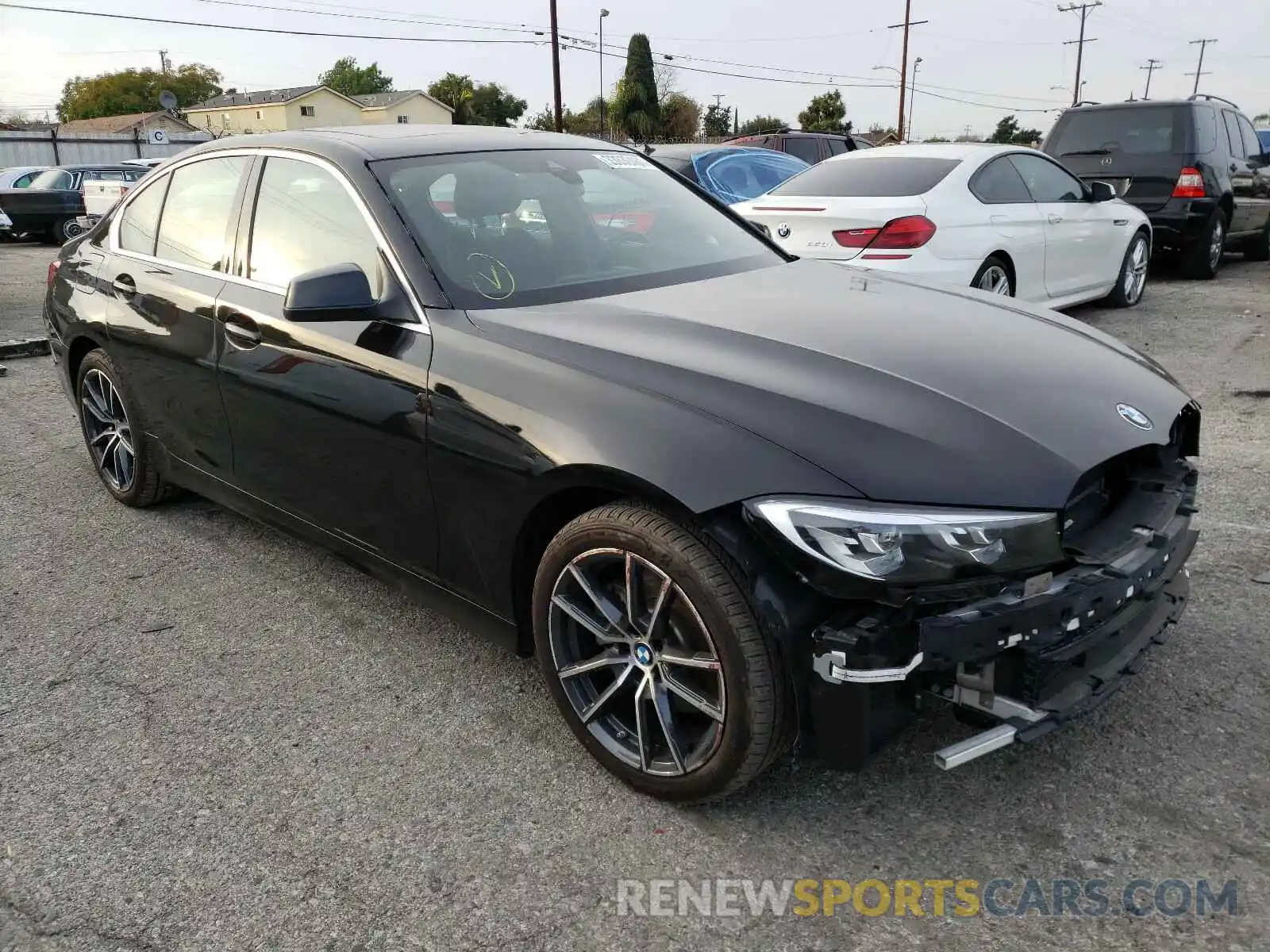 1 Photograph of a damaged car 3MW5R1J08L8B20815 BMW 3 SERIES 2020